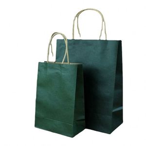 Bolsas de Papel Kraft de Lujo Personalizadas con Asas / Bolsa de Regalo para el Año Nuevo Chino con Muestra Gratis - Product Image 2