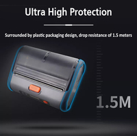 Imprimante thermique de codes-barres UROVO K419 203 dpi, compatibilité CE/mobile, largeur d'impression réglable de 46 à 110 mm, interface USB pour la vente au détail