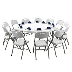 <span class=keywords><strong>Table</strong></span> à manger pliante en Hdpe, livraison gratuite, Offre Spéciale - Product Image 1