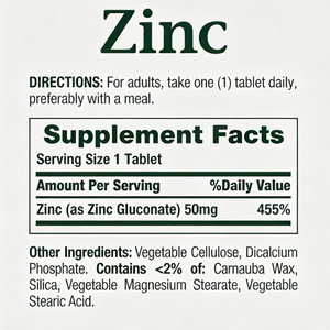 Comprimés de zinc 50 mg OEM ODM certifiés GMP et Halal, 100 unités, supplément alimentaire enrobé - Product Image 5