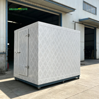 Conteneur de stockage frigorifique industriel préfabriqué, congélateur rapide, capacité de refroidissement de 20 tonnes, économe en énergie, automatisé, personnalisable