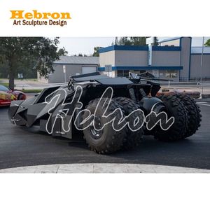 Escultura de Coche de <span class=keywords><strong>Batman</strong></span> a Tamaño Real, Personalizada de Fábrica, Escultura de Metal Reciclado, Modelo de Coche Artístico para Colección y Exhibición de Entusiastas de Autos - Product Image 4