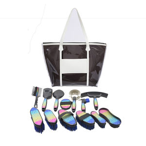 Equipo de aseo para montar a caballo, cabezal de cepillo para polvo, herramienta de limpieza de polvo, Kit de aseo de caballos, suministros ecuestres, accesorio - Product Image 1