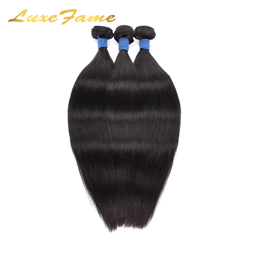 Guangzhou Hair Factory Luxefame 13A Excellent Quality Indian Hair Top Quality Raw Hair Weave