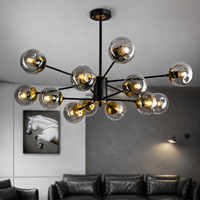 Suspension en verre « Magic Bean » de luxe nordique, luminaire suspendu minimaliste pour la maison, plafonnier moderne d'intérieur