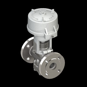 วาล์วตัดวาล์วลูกสูบนิวเมติกส์การเชื่อมต่อหน้าแปลนวาล์วโลกแทนที่แบรนด์หิน - Product Image 4