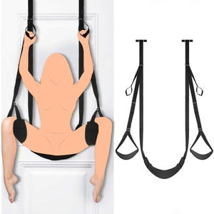 Giocattoli Erotici per Adulti <span class=keywords><strong>in</strong></span> Pelle con Cinghie per Porta e Altalena per Relazioni BDSM - Product Image 1
