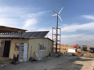 Turbina eólica horizontal de uso doméstico de alta eficiencia potencia real 2.5KW 3 cuchillas turbina eólica Vertical - Product Image 2