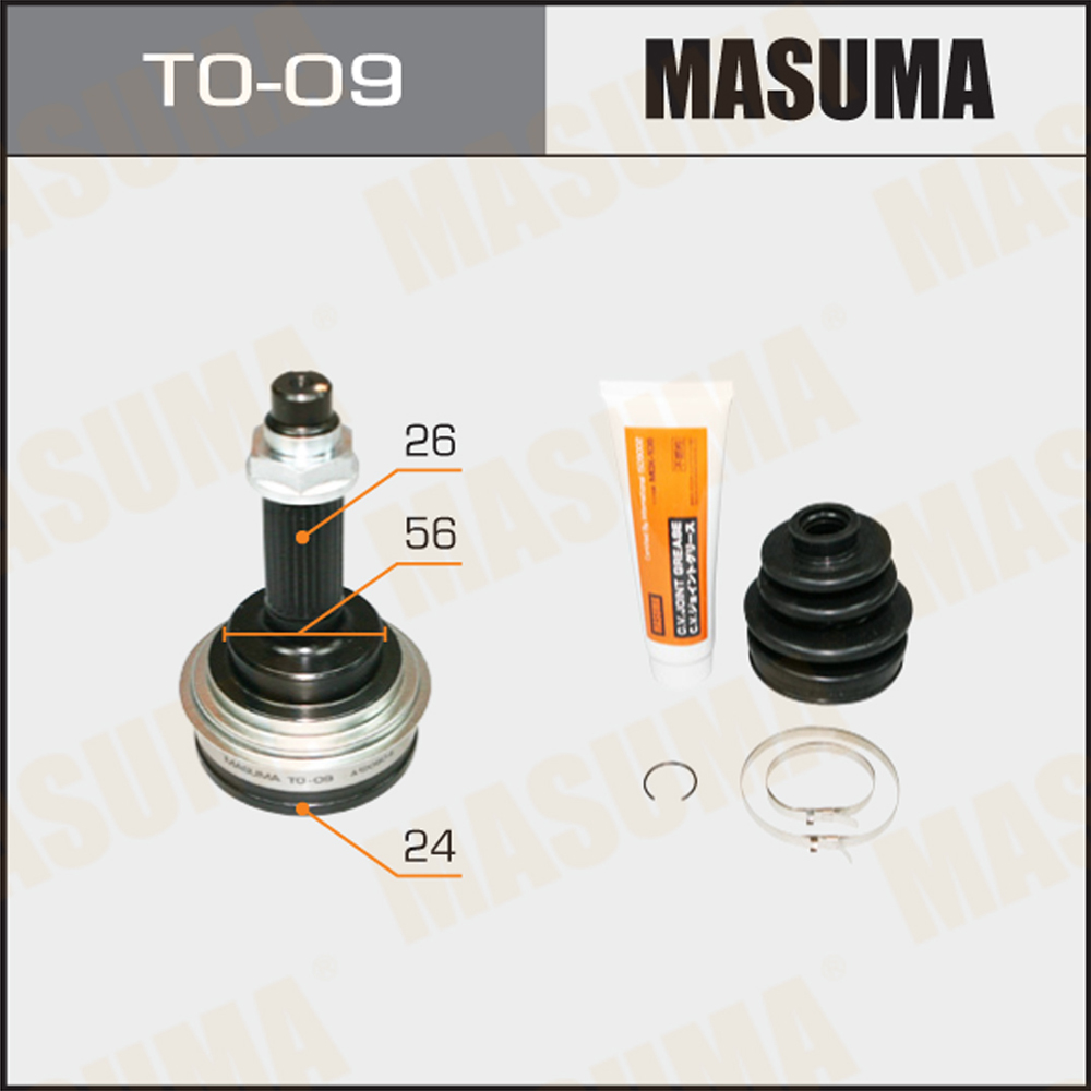 TO-09 MASUMA Auto Car Steering Inner C.v. Joints for TOYOTA