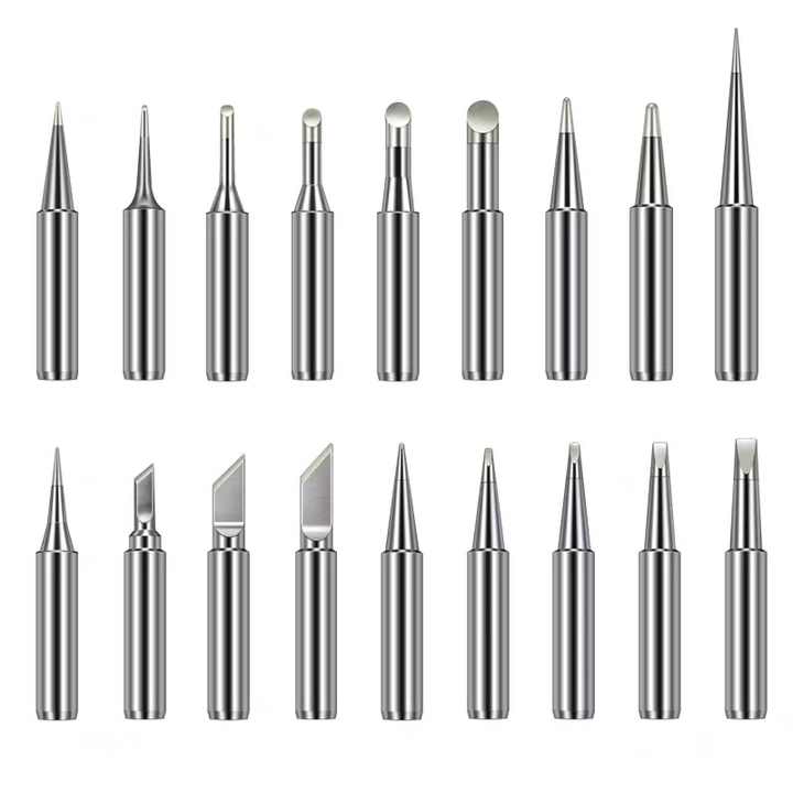 Heyiarbeit 10-Pack 900M-T-IS Soldering Iron Tips - Pure Copper Round Tip For 900M, 936, 937, 938 Soldering Stations - View #5