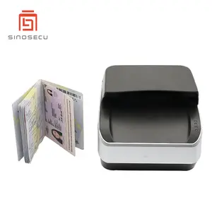 Sinosecu đa chức năng USB <span class=keywords><strong>ID</strong></span> thẻ và Máy quét hộ chiếu OCR visa giấy phép lái xe đọc sản phẩm Chứng Khoán - Product Image 1