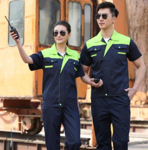 2025 New <strong>Overalls</strong> <strong>Shorts</strong> for Men Solid Pattern Workwear Uniforms Breathable and Formal Plus Size for Summer - Product Image 4