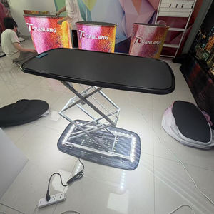 Mesa de Exhibición Eléctrica Grande con Iluminación LED, Mesa de Exhibición Portátil con Superficie Emergente - Product Image 5