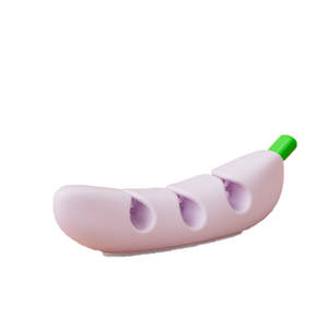 Produttore nuovo stile <span class=keywords><strong>3</strong></span> canali TPR forma di Banana clip per cavo adesivo per cavo di filo <span class=keywords><strong>a</strong></span> casa ufficio auto Desktop cavo Organizer - Product Image 3