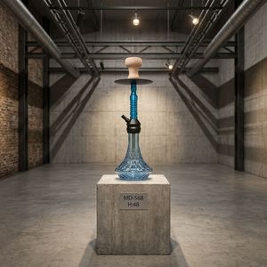 Cachimba Portátil de Vidrio, Juego de Pipas de Tabaco de Aluminio, Base Texturizada, Múltiples Opciones de Boquillas para Uso en Interiores - Product Image 4