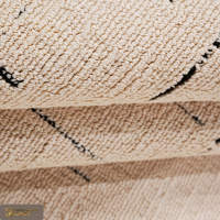 Tapis tissé bouclé LandScopeTech de style italien en polypropylène de haute qualité, hauteur de pile 7 mm, résistant aux taches, à l'usure et antistatique