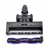 Brosse à rouleau électrique motorisée en plastique avec grande buse rotative, pièces pour aspirateur V7-V11, tête de brosse pour sols et tapis avec lumière LED
