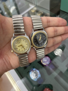 Reloj PINTIME, diseño único, Vintage correa de acero, relojes de pulsera, resistente al agua, cuarzo, reloj de pulsera para zurdos para hombres - Product Image 6