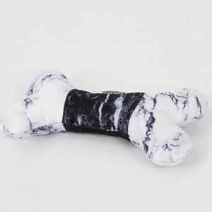 Mermer tasarım kemik şekli Pet çiğneme oyuncağı çevre dostu güçlü Squeak köpek oyuncaklar dayanıklı naylon yapılmış - Product Image 2