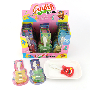 Bonbons à sucettes gommeux <span class=keywords><strong>en</strong></span> forme de <span class=keywords><strong>guitare</strong></span> de dessin animé - Product Image 2