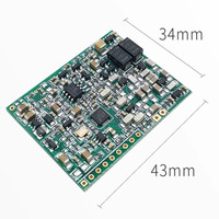 Módulo Lector de Microchip RFID Taidacent RS232 RS485 UART FDX-B EMID 134.2kHz 125kHz para Animales/Mascotas/Cerdos/Perros/Gatos