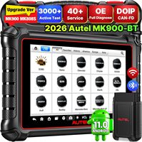 Nuevo Escáner de Diagnóstico Automotriz Autel MaxiCOM MK900BT, Entrega Rápida