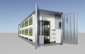 Machine de germination hydroponique automatique en acier inoxydable 500-1500 kg avec pompe pour graines d'orge, de sorgho et de luzerne, pour la culture intérieure de fourrage - Product Image 3