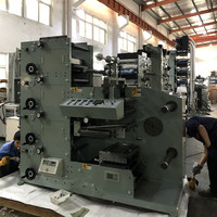 RY-470 Quatre couleurs séchoir UV flexo impression machine à étiquettes