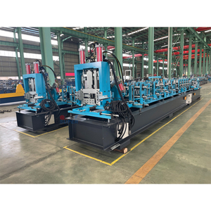 Estructura de construcción Marco de acero Canal Perfil Fabricación Máquina formadora de rollos <span class=keywords><strong>C</strong></span> y Z Purlin completamente automática - Product Image 2