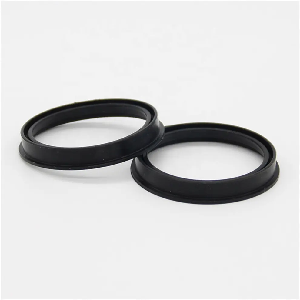 Customize Sizes Car Door Decoration Matte Black Round Ring Rubber Sealing Gasket Silicone Ring