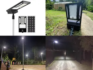 Commercial Municipal Solar Street Light 100w 130w Factory Direct Selling Price Solar Outdoor Integrated Street Light