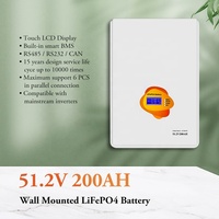 Sistema de Almacenamiento de Energía Doméstico de 5KWh, Montado en Pared, con Batería de Iones de Litio, Disponible en EE. UU. y la UE, Envío Inmediato, Servicio DDP