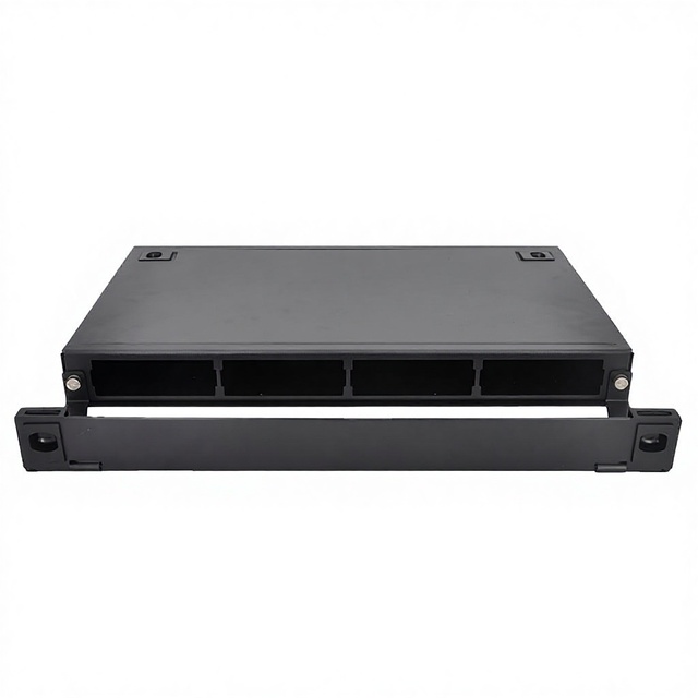 FTTH 1u 12-24 Core SC/FC/ST/LC Rack Mount Splicing Fiber Optic Patch Panel/Termination Box/ODF Optical Network Termination
