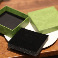 Boîte cadeau d'art recyclé personnalisé Tiandi couverture mate stratification gaufrage impression quatre couleurs pour emballage de bougie
