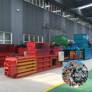 Máquina Empacadora Hidráulica Horizontal para Cartón y Plástico - Product Image 1