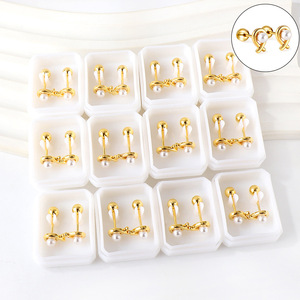 ต่างหูมุกทรงหัวใจ เกรด AAA แบบฝังขอบ สำหรับใส่ทุกวัน - Product Image 4