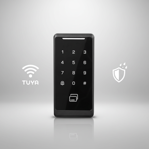 Contrôle d'accès autonome WIFI Tuya RFID EM+MF / Lecteur NFC étanche 12-24V, lecteurs de cartes de contrôle d'accès double fréquence - Product Image 2