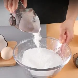 Cuillère doseuse ajustable en plastique avec échelle pour la pâtisserie et la cuisine – Outil de cuisine en gros - Product Image 5