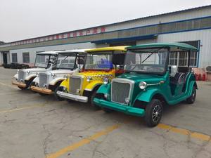 Mini Auto Clásico Eléctrico, Auto Turístico Clásico para Adultos/Adolescentes, Carro Clásico Vintage con Batería de Litio - Product Image 4