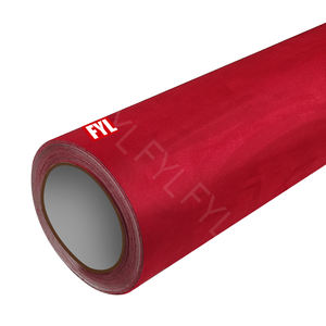 Película de vinilo autoadhesiva para interior de coche de microfibra de alta suavidad, tela de gamuza - Product Image 5