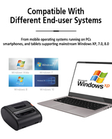 Impresora de Recibos y Etiquetas Urovo K329 de Doble Capacidad con Impresión Térmica de Dos Colores y Marca de Agua, USB Tipo-C, 1 Año de Garantía, en Stock