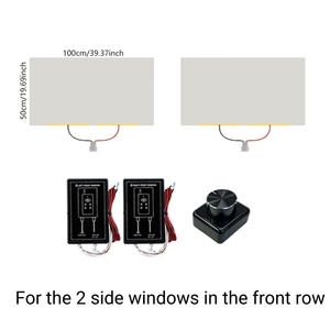 Moderne elektronische bedieningsknop auto raam Touran Volkswagen raamfolie elektronische regeling raam tint - Product Image 3