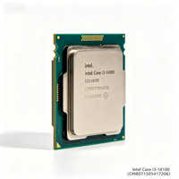 Core I3-14100 SRPEM CM8071505417206 CPU Generasi ke-14 3.5GHz/4.7GHz 60W UHD730 FCLGA1700 Mendukung Virtualisasi Untuk Penggunaan Kantor/Rumah