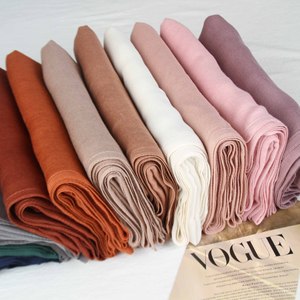 Foulards Hijab Longs Personnalisés en Gros, Effet Marbré Ombré, Doux, en Modal Respirant et Léger, Écharpe Musulmane Ethnique d'Été 180cm - Product Image 1