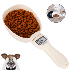 Wholesale Pet Food Scale LCD Electronic Weighing Tool Dog Feeding <b>Measuring</b> <b>Spoon</b> Digital Display Kitchen - Product Image 5