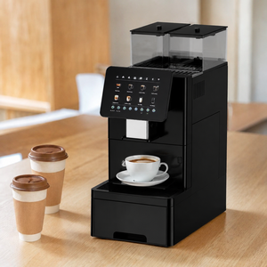 Cafetera Eléctrica Inteligente Automática de Acero Inoxidable de 1400W y 11-15 Bares de Presión, Controlada por Aplicación, para Uso Comercial - Product Image 4