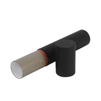 Boîte cylindrique mince en papier personnalisée pour emballage de pastilles, avec pelliculage mat, pour emballage cadeau (vente en gros)