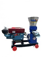 Machine Automatique de Fabrication de Granulés d'Aliments pour Bétail à Moteur Essence