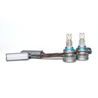 Bombilla LED para Faros Delanteros L8 9005 9006 con Decodificador Integrado, Reemplazo de Halógeno Plug and Play para Nissan Navara