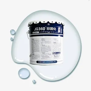 JG360 + revestimiento impermeable de pintura de techo de asfalto de goma no curable autorreparable